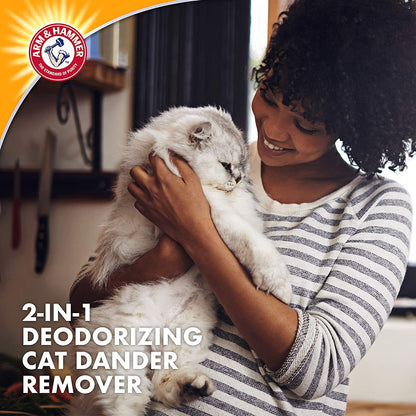 2-In-1 Deodorizing & Dander Reducing Shampoo for Catscat Dander Remover for Cat Dander and Cat Odorsbaking Soda Moisturizes and Deodorizes, Lavender Chamomile Scent 20 Fl Oz`